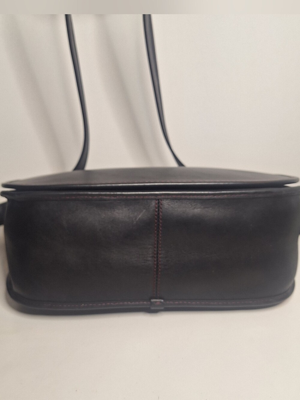 Coach Saddle Bag 75th Anniversary Leather Purse Crossbody 55298 Black Re-edition - Picture 5 of 16